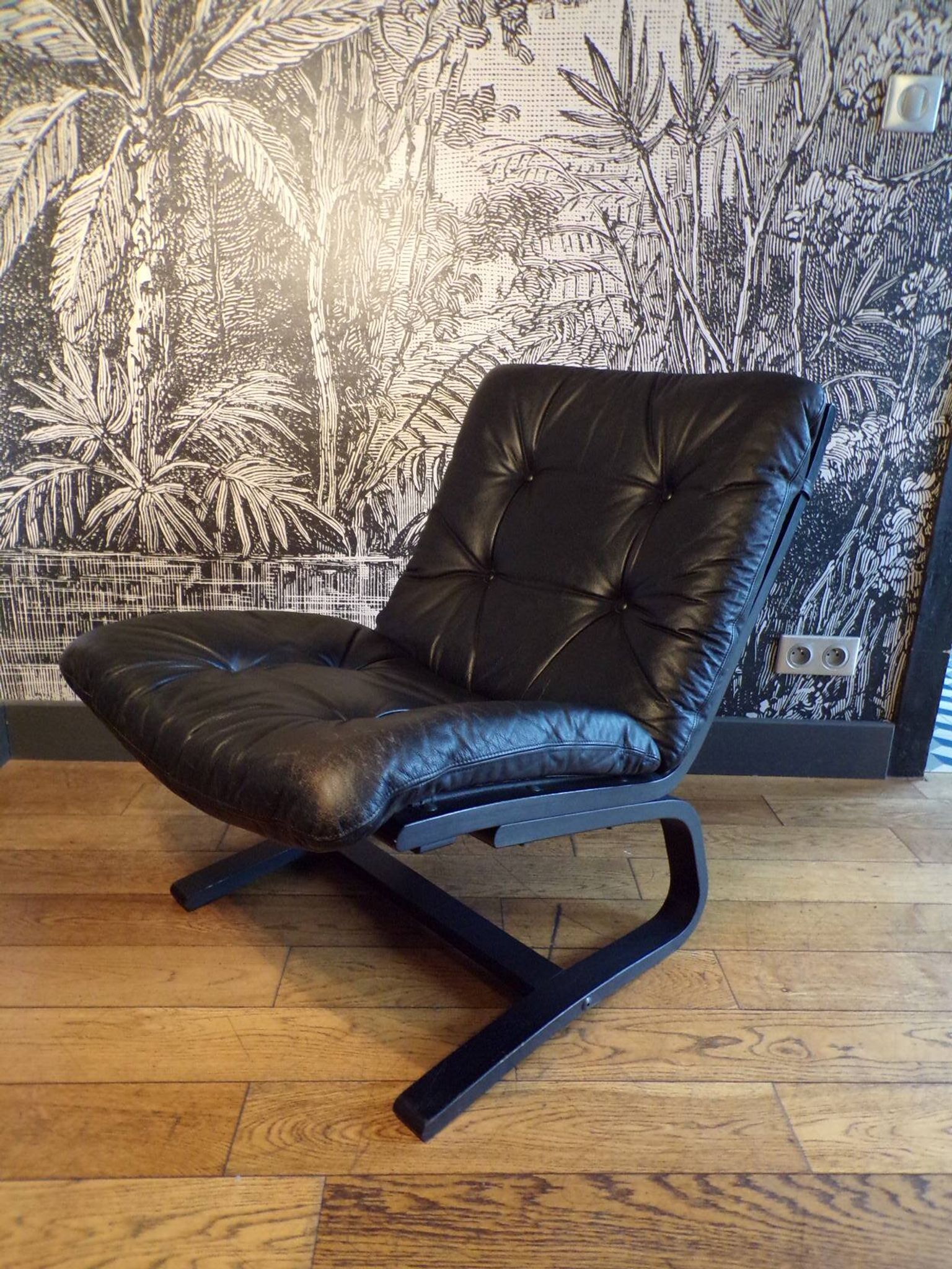 Kengu armchair by Elsa and Nordahl Solheim for Rybo Rykken & Co