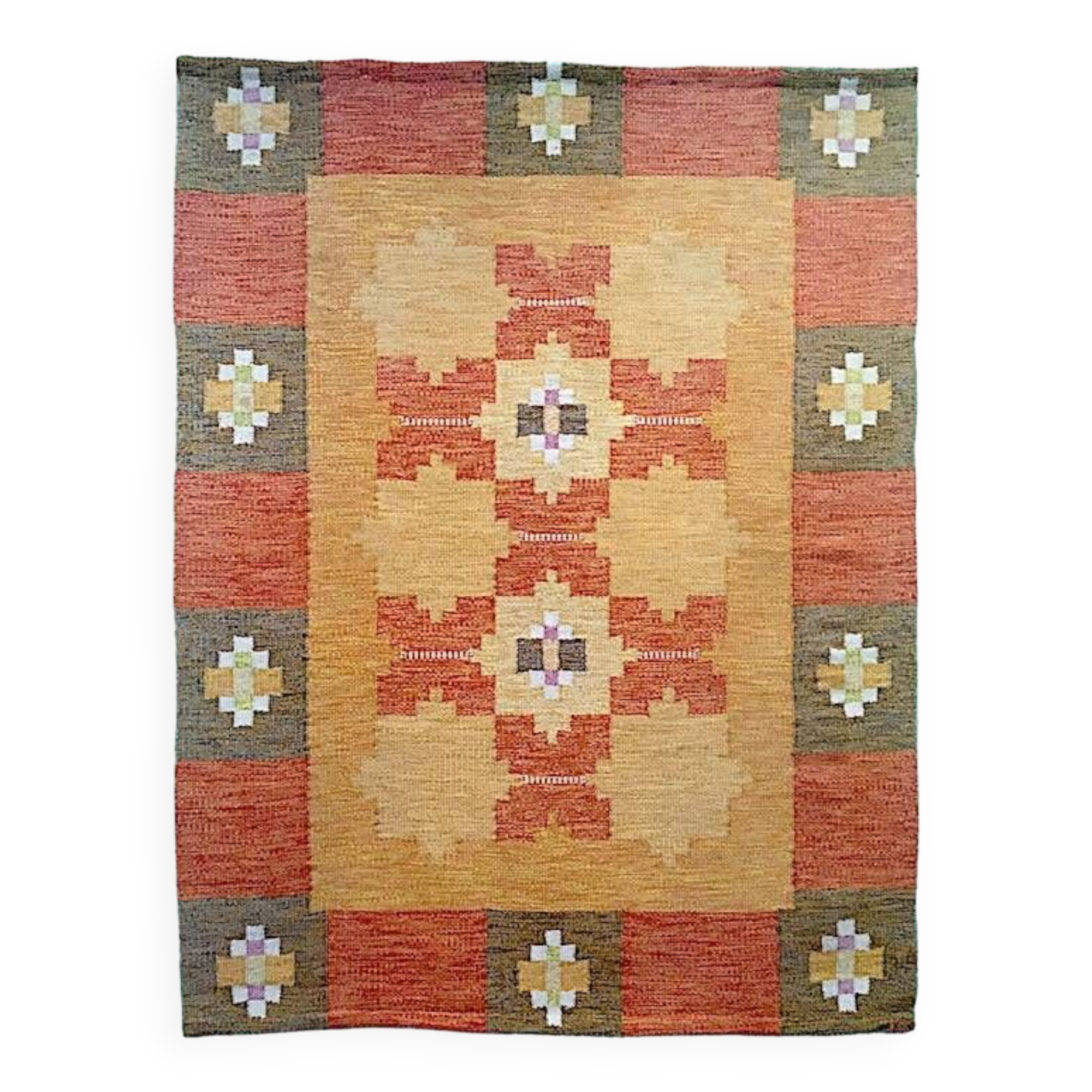 Tapis laine Suède années 60