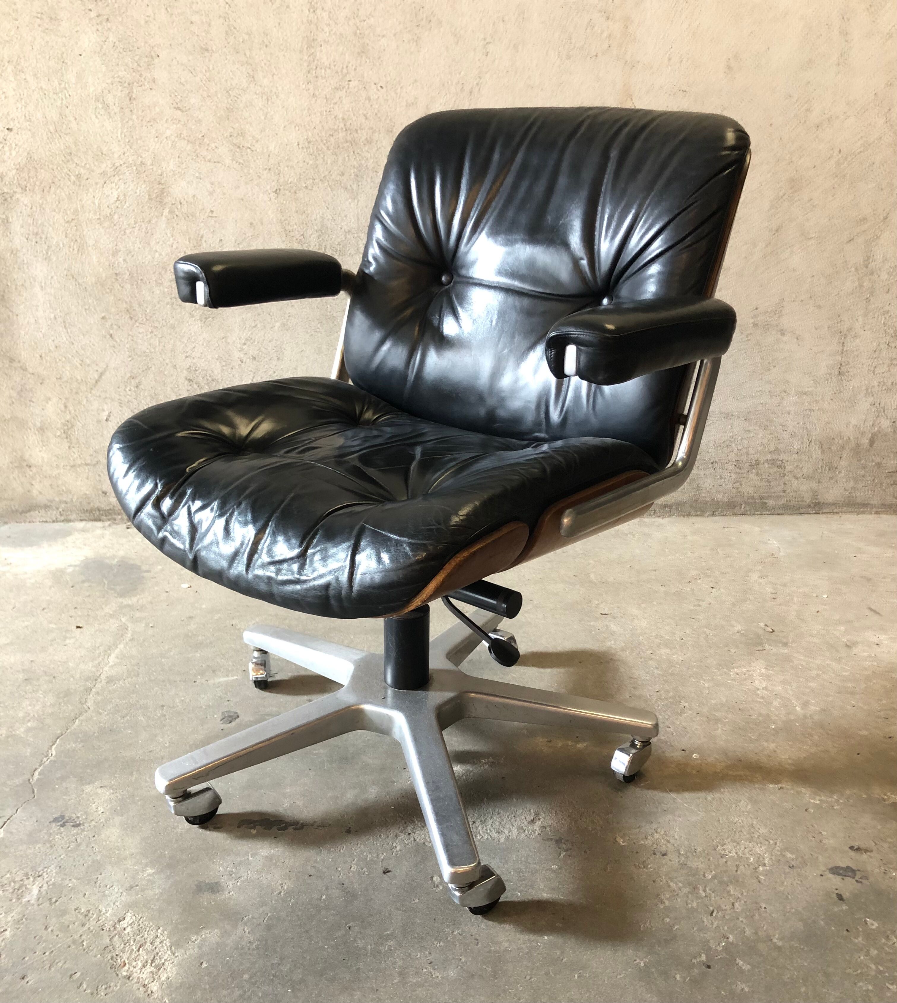Leather office chair