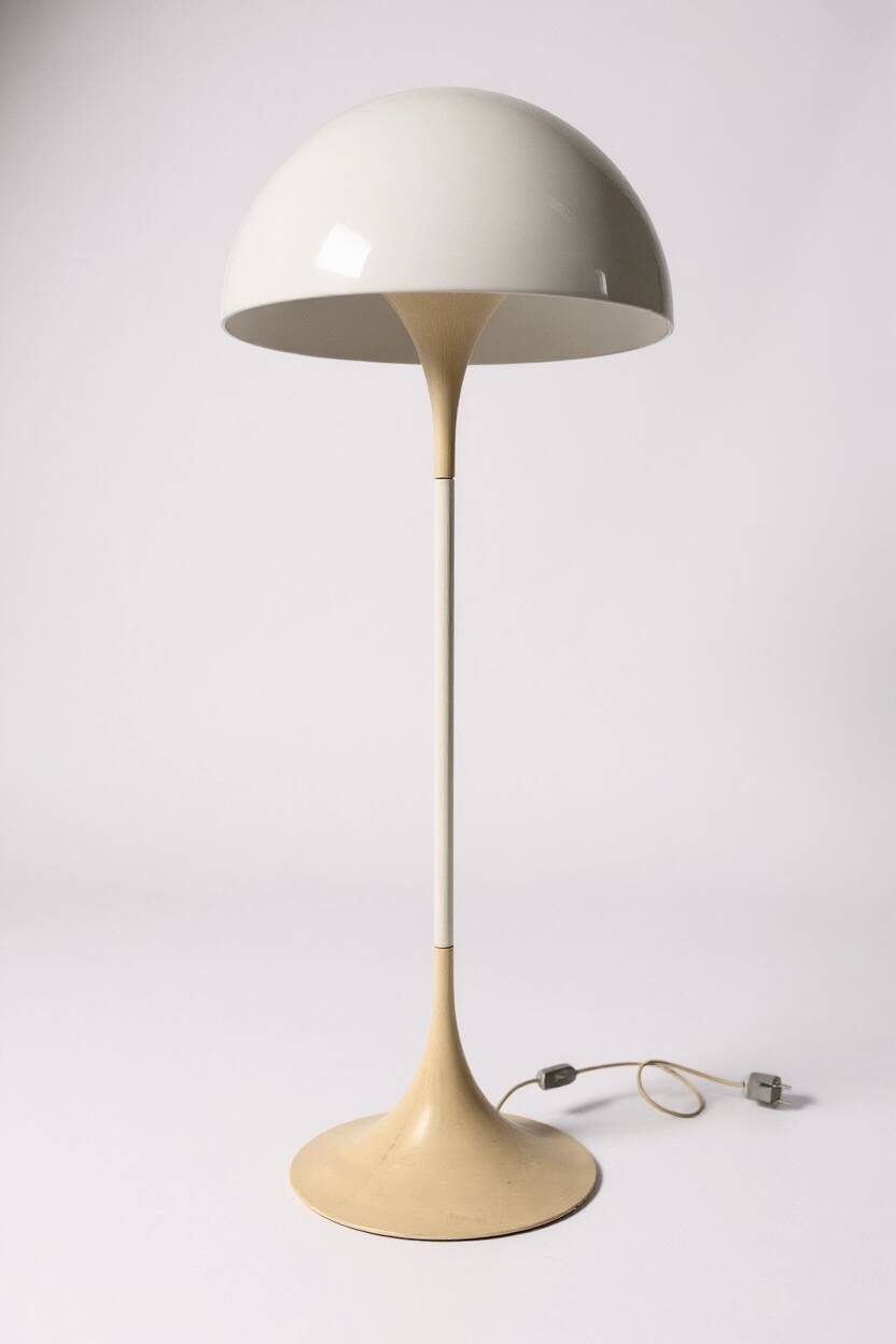 Vintage Panthella floor lamp by Verner Panton from the 1970s