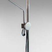 Vintage Floor Lamp, Chromed and Metal Structure, Italy 1960s