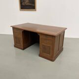 1950s walnut counter or desk
