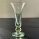 Vase ancien en verre épais