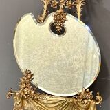 Bronze table mirror late nineteenth