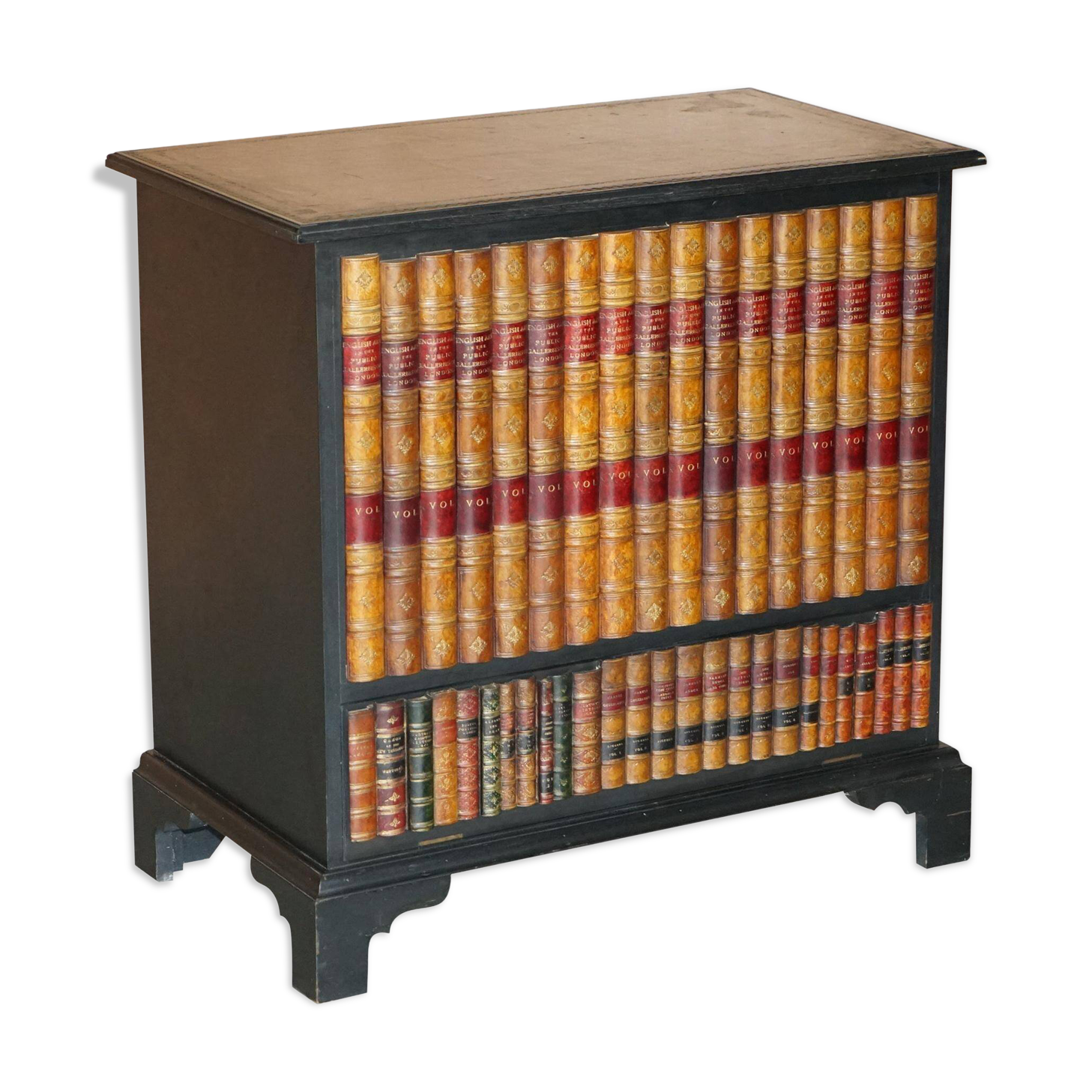 TV Unit with Book Front The Hidden TV Company - Victorian Style