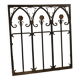 Wrought iron grille