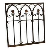 Wrought iron grille