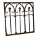Wrought iron grille