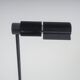 Lampe sur pied Haloprofil 878HR par Viktor Frauenknecht pour Swiss Lamps en noir