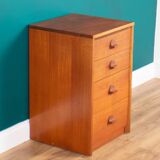 Retro 1960s Bedside Table in Teak by John & Silvia Reid  Stag