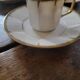 Limoges gilt porcelain coffee set — 6 cups