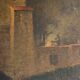 Antique Landscape Painting- early 19th-century - Italian landscape with pastoral scenery.
