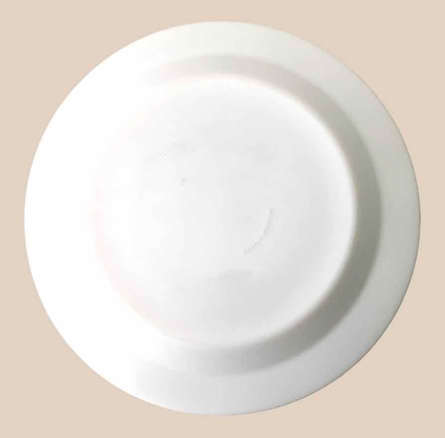 6 floral dessert plates 1970