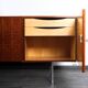 Vintage rosewood veneer sideboard by Musterring International, 1960s