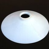 1930s lampshade for chandelier rises and falls opaline milk white