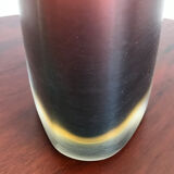 Italian Venini Murano glass bottle Incisi serie 1980