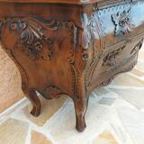 Vintage Louis XV style tomb chest of drawers