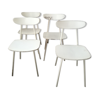 Set of 4 hiller vintage chairs