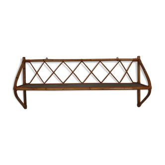 Vintage shingle in 60s rattan
