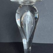 Bougeoir en cristal de Saint Louis