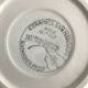 4 vintage 80s/90s hand-painted dessert plates