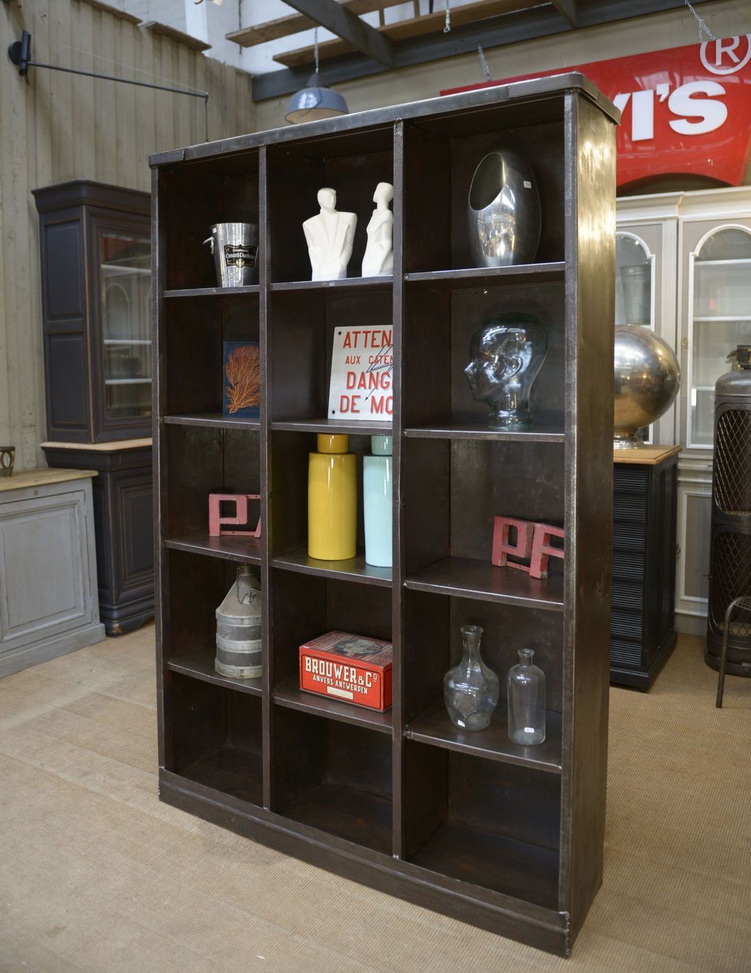 Industrial shelf 1950 metal