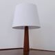Vintage Danish Teak Table Lamp, 1960s