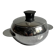 Chrome-plated stainless steel sugar bowl