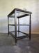 30s Art Deco Bar Cart / Serving Trolley with Removable Glass Trays