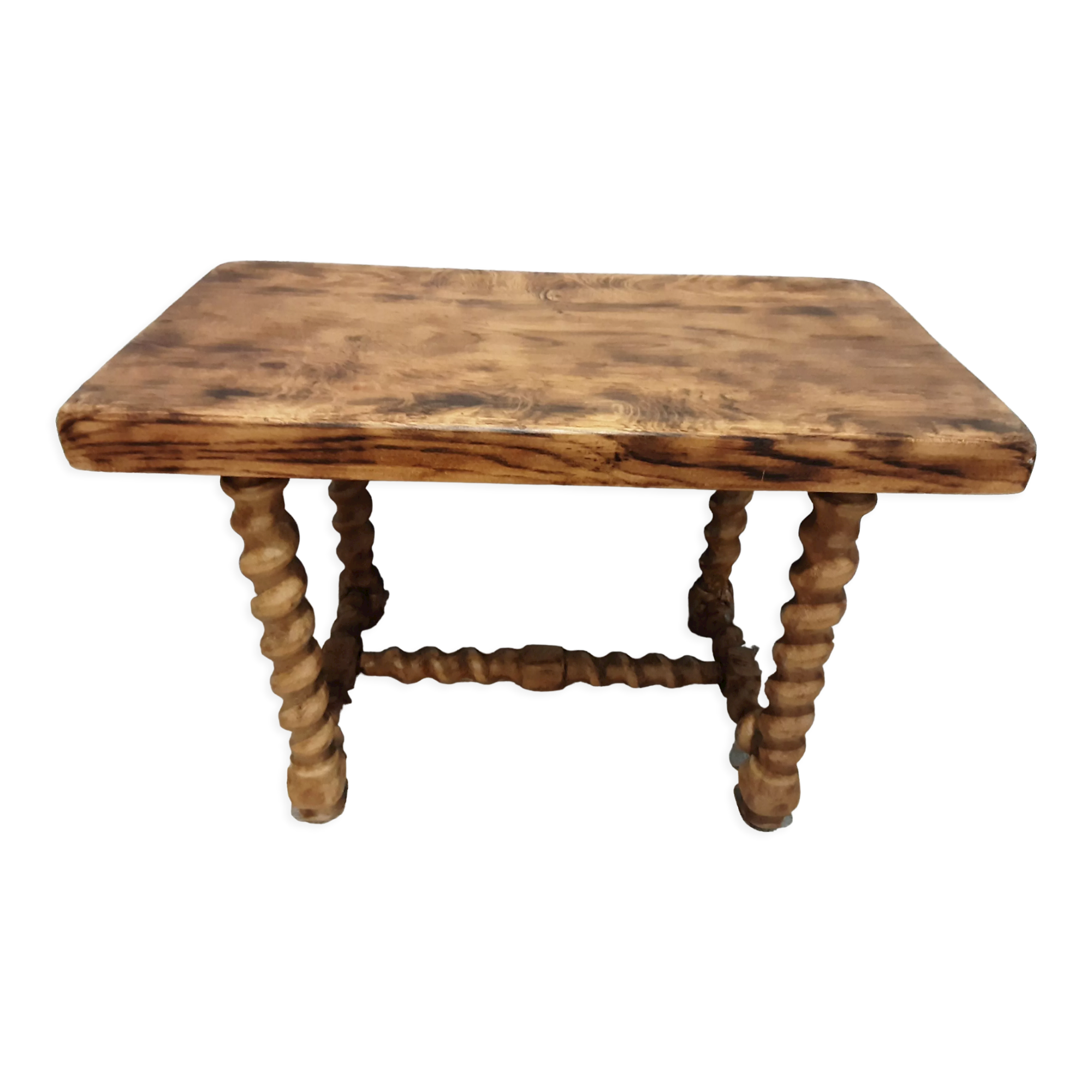 Coffee table restyled industrial style