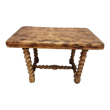 Coffee table restyled industrial style