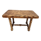 Table de salon relookée style industriel