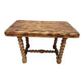 Coffee table restyled industrial style