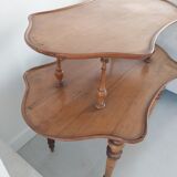 Louis XV style walnut tea table
