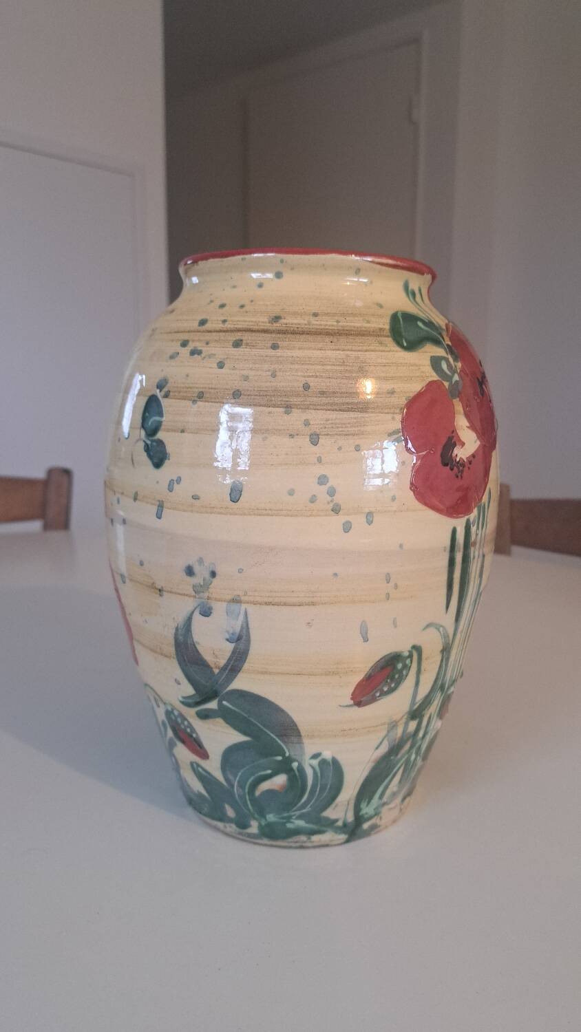 Fine vase from Moustiers CZ