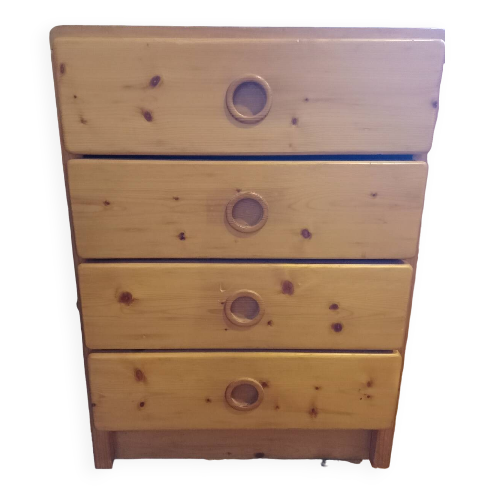 Chest of drawers made by Perriand Les Arcs in 1980