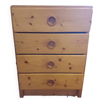 Commode réalisation Perriand Les Arcs 1980
