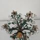 Chandelier with floral decoration