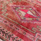 Vintage pink Berber rug