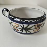 Vintage Keraluc Quimper mug – attributed to Annie Beurrier – 1960s