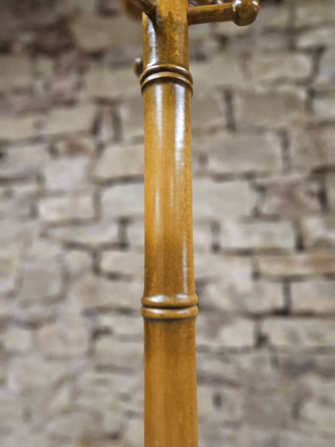 Coat rack with wooden balls 1970"