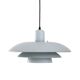 Vintage grey Danish design pendant hanging lamp