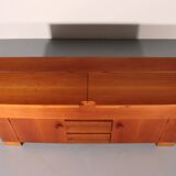 Torbecchia sideboard in walnut by Giovanni Michelucci for Poltronova, 1964
