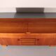 Torbecchia sideboard in walnut by Giovanni Michelucci for Poltronova, 1964