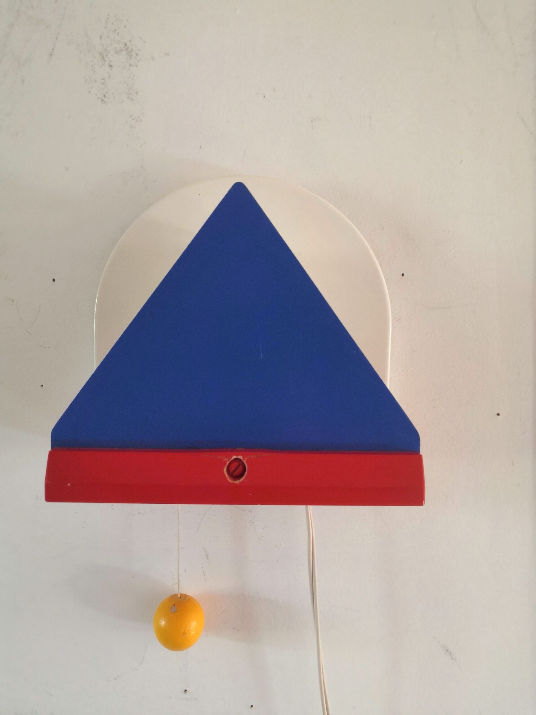 Vintage wall lamp Ikéa style Memphis design 80s
