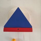 Vintage wall lamp Ikéa style Memphis design 80s