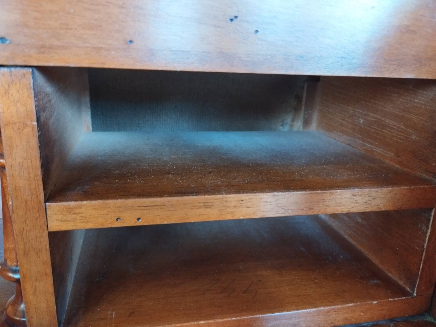 Antique cylindrical desk, Louis XVI style