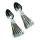10 small christofle teaspoons