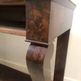 Empire console with light marble