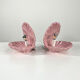 Pair of ceramic shell lamps, 1960